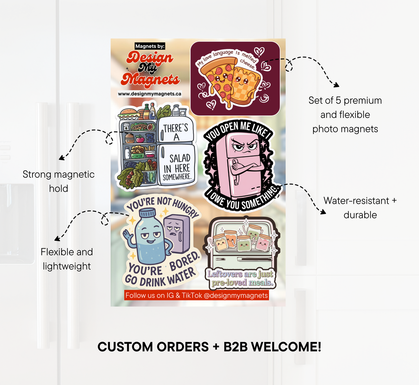 You Open Me Like I Owe You Something – Sass Magnet Pack