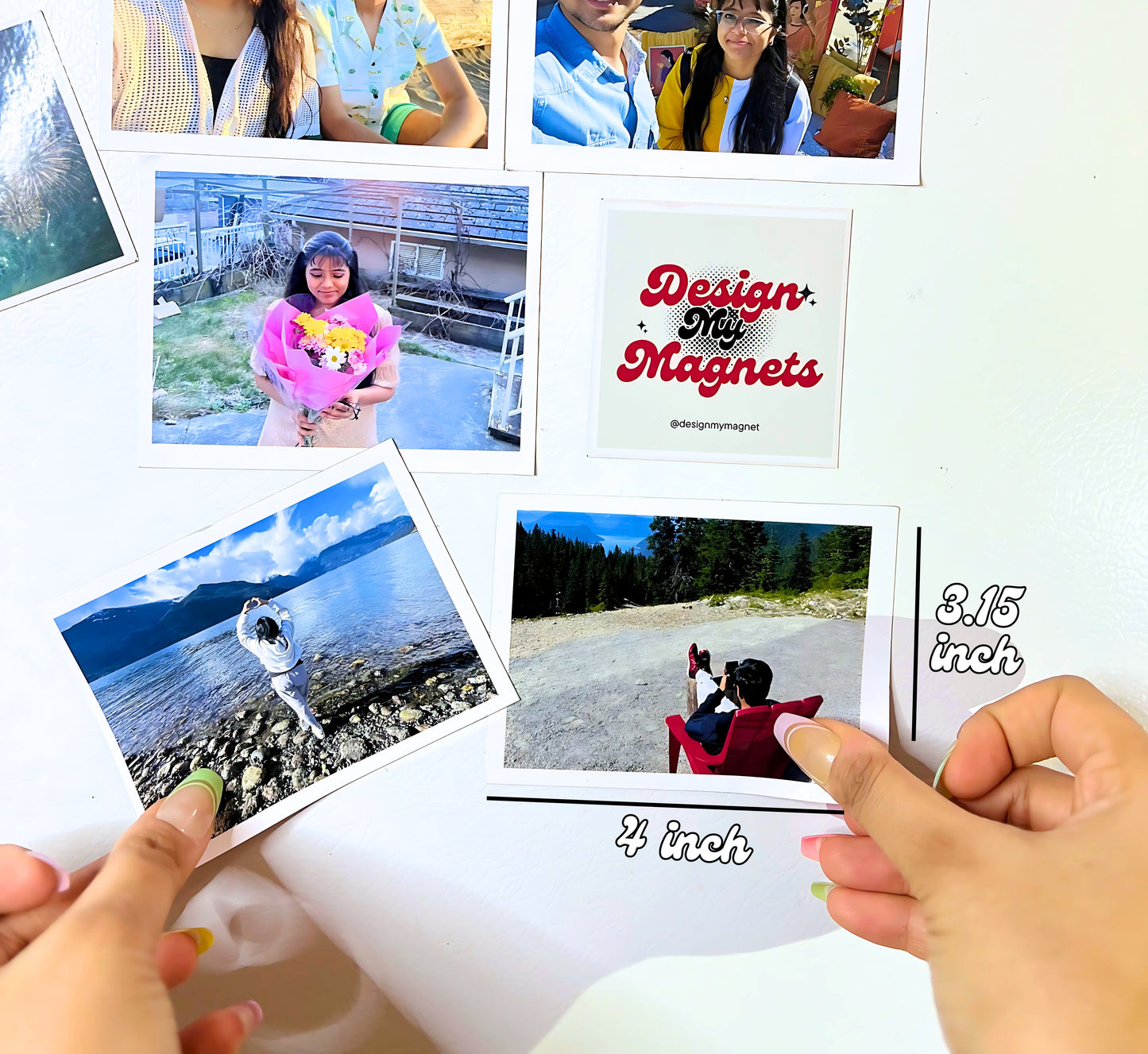 Custom Photo Fridge Magnets | Personalized Photo Magnets
