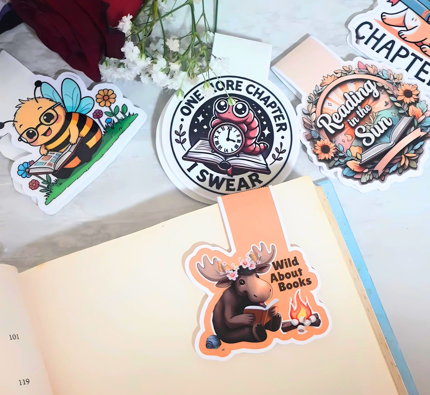 Magnetic Bookmarks | Canada Design Bookmarks for Book Lovers