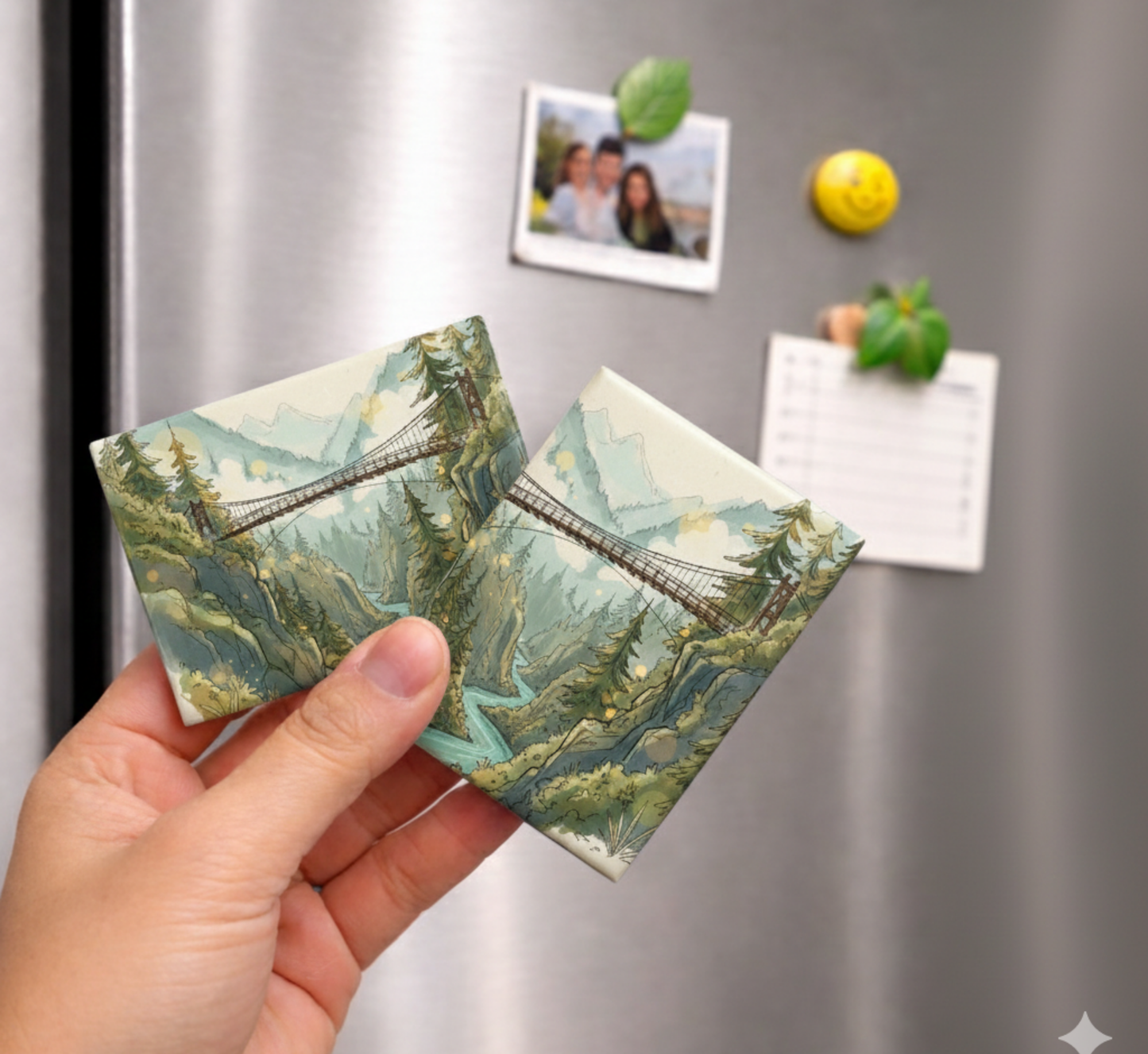 Custom Rectangle Button Magnets (2.5" x 3.5") – Personalized Photo Magnets
