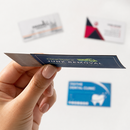Custom Business Card Magnets | Flexible Magnetic Business Cards