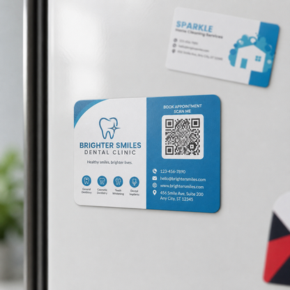 Custom Business Card Magnets | Flexible Magnetic Business Cards