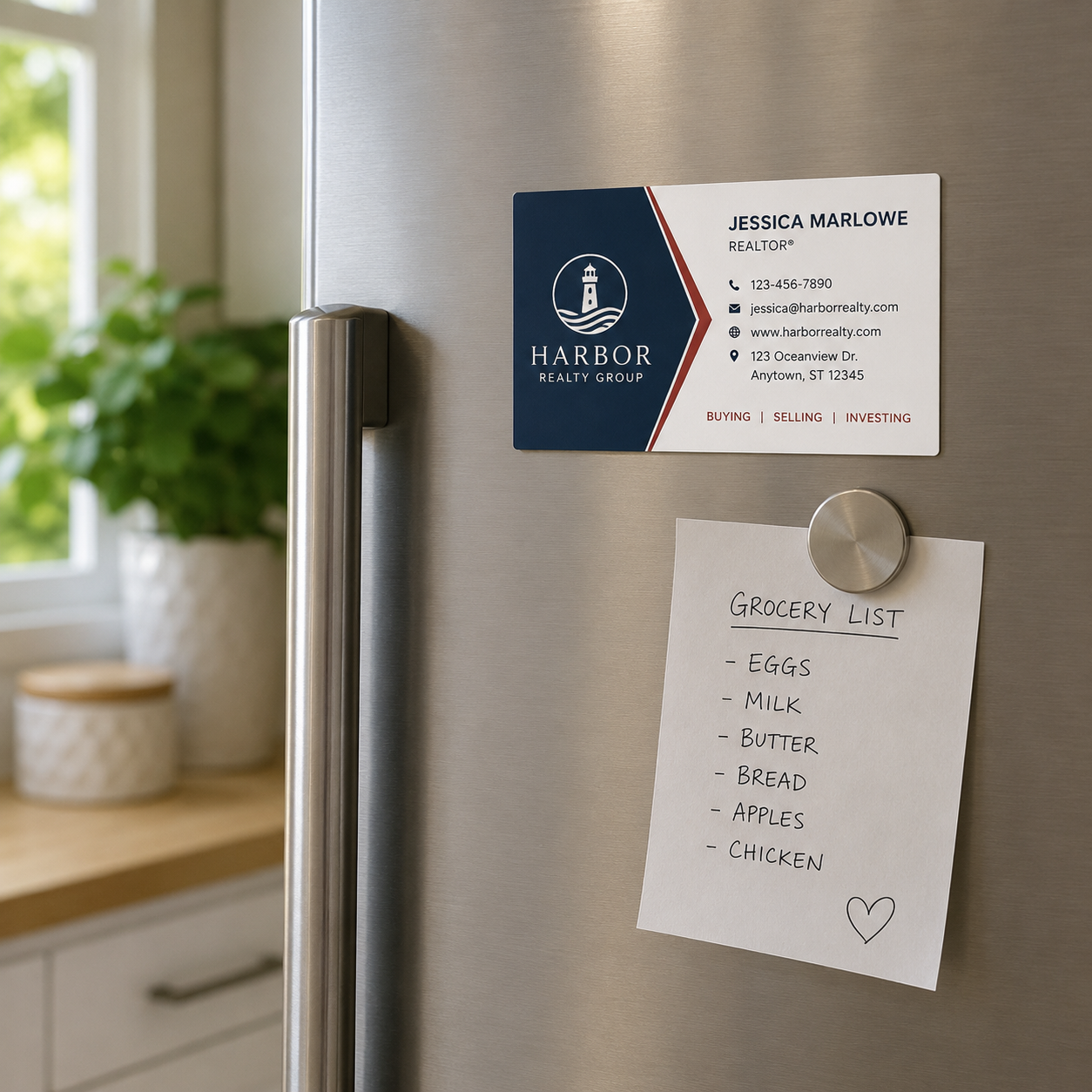 Custom Business Card Magnets | Flexible Magnetic Business Cards
