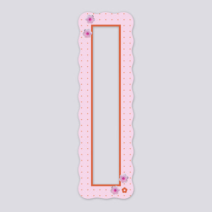 Pink Scrapbook Magnetic Vintage Photobooth Frame