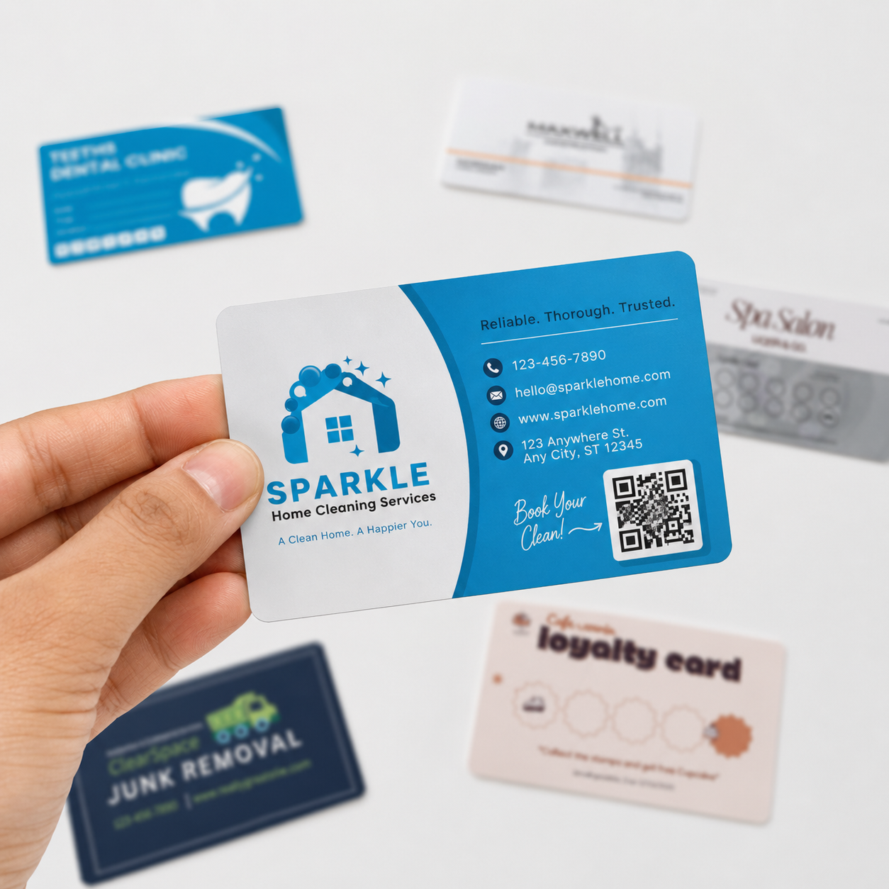 Custom Business Card Magnets | Flexible Magnetic Business Cards