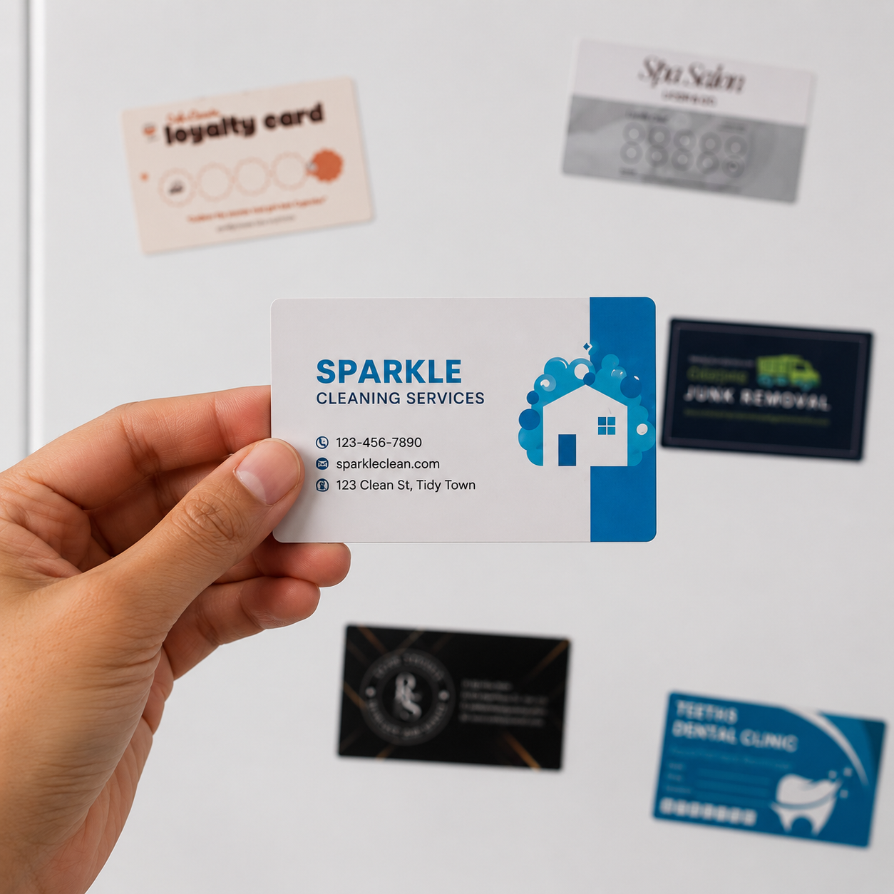 Custom Business Card Magnets | Flexible Magnetic Business Cards