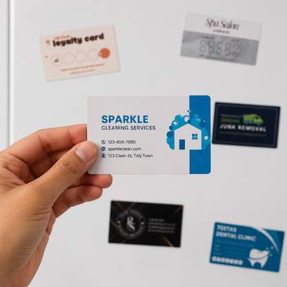 Custom Business Card Magnets | Flexible Magnetic Business Cards