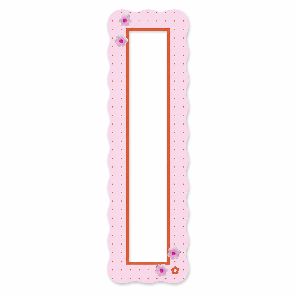 Pink Scrapbook Magnetic Vintage Photobooth Frame