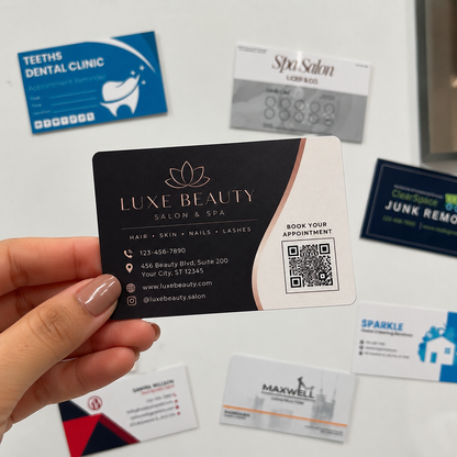 Custom Business Card Magnets | Flexible Magnetic Business Cards