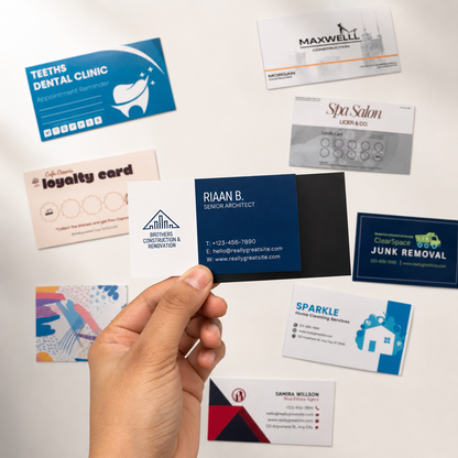 Custom Business Card Magnets | Flexible Magnetic Business Cards