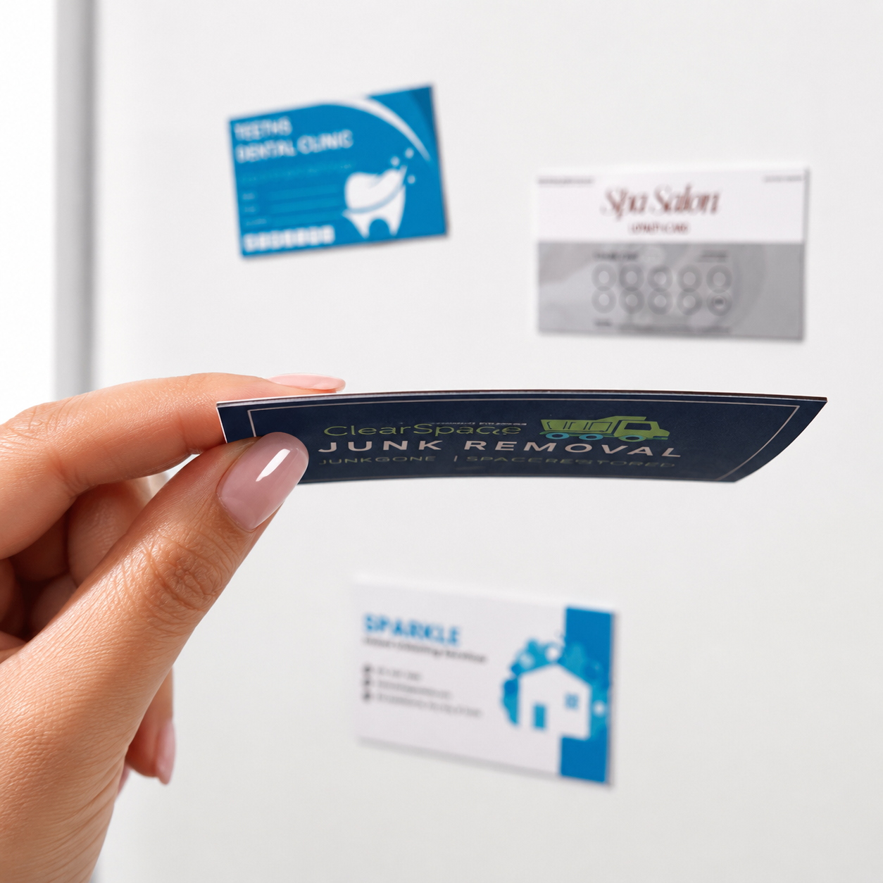 Custom Business Card Magnets | Flexible Magnetic Business Cards