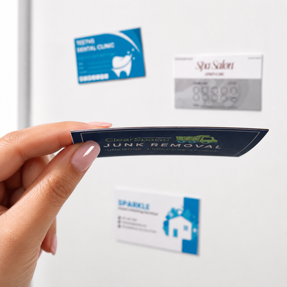Custom Business Card Magnets | Flexible Magnetic Business Cards