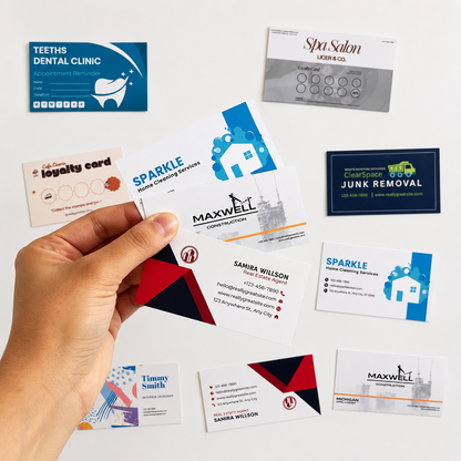 Custom Business Card Magnets | Flexible Magnetic Business Cards