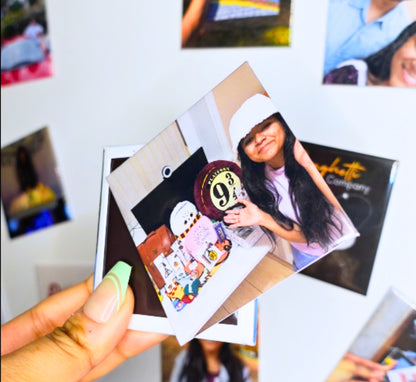 Custom Button Fridge Magnets – 2.5" x 2.5" Square | Personalized Picture Magnets