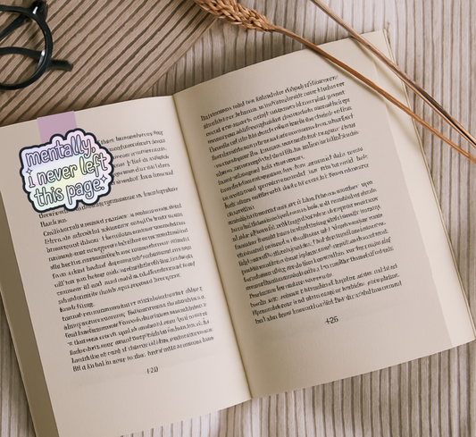 'Mentally Never Left' Magnetic Bookmark