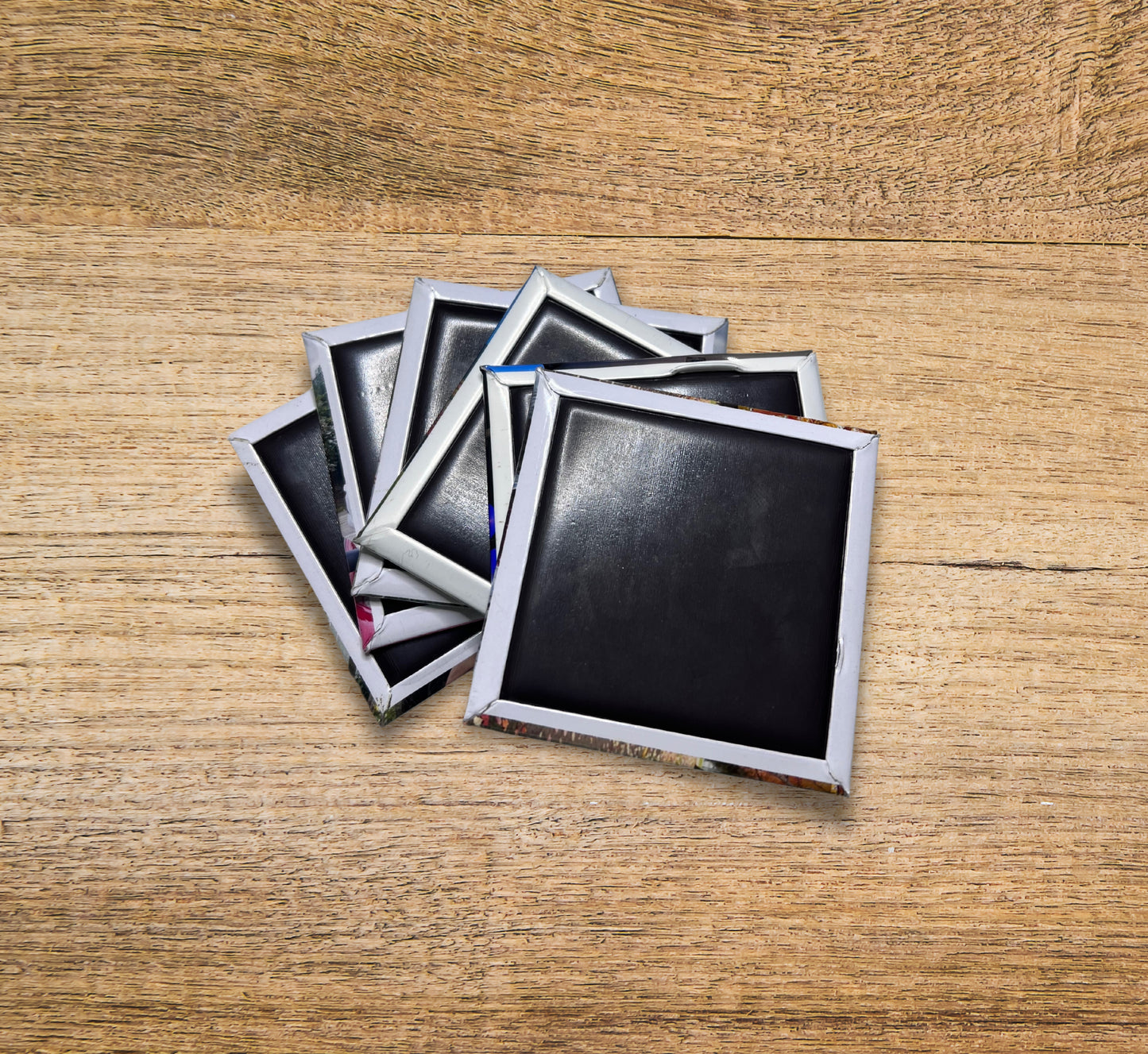 Custom Button Fridge Magnets – 2.5" x 2.5" Square | Personalized Picture Magnets