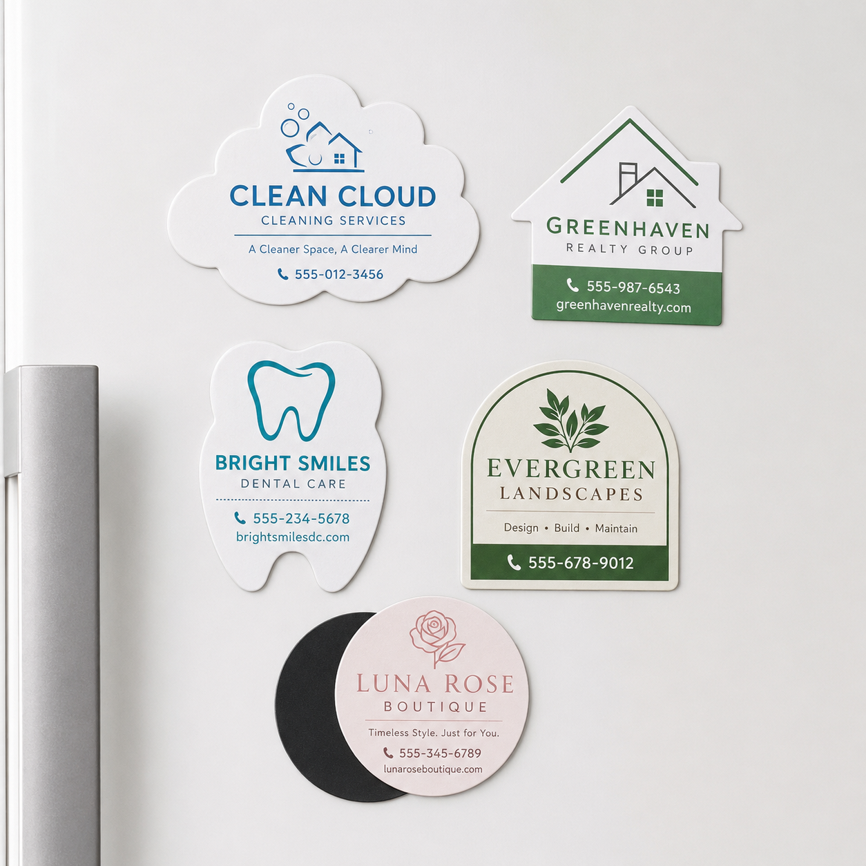 Custom Business Card Magnets | Flexible Magnetic Business Cards