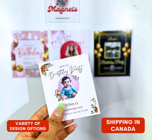 Invitation Magnets | Event Invite Ideas | Save the Date Magnets