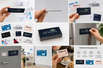 Custom Business Card Magnets | Flexible Magnetic Business Cards