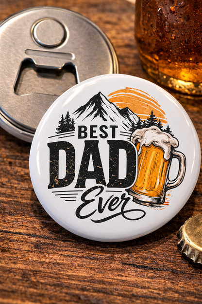 58mm Magnetic Bottle Opener – Custom, Personalized for Any Occasion