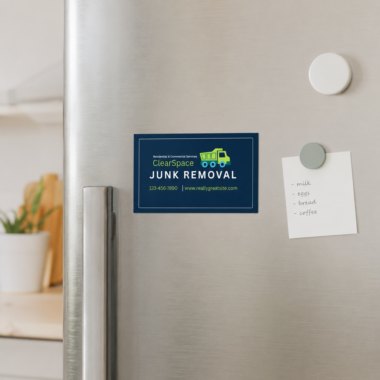 Custom Business Card Magnets | Flexible Magnetic Business Cards
