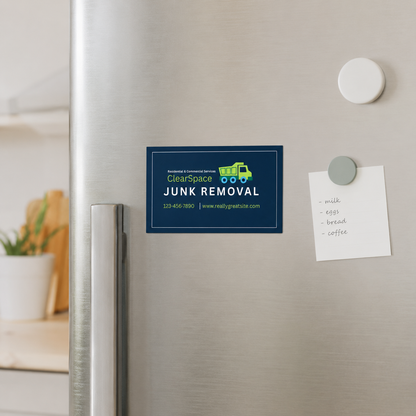 Custom Business Card Magnets | Flexible Magnetic Business Cards