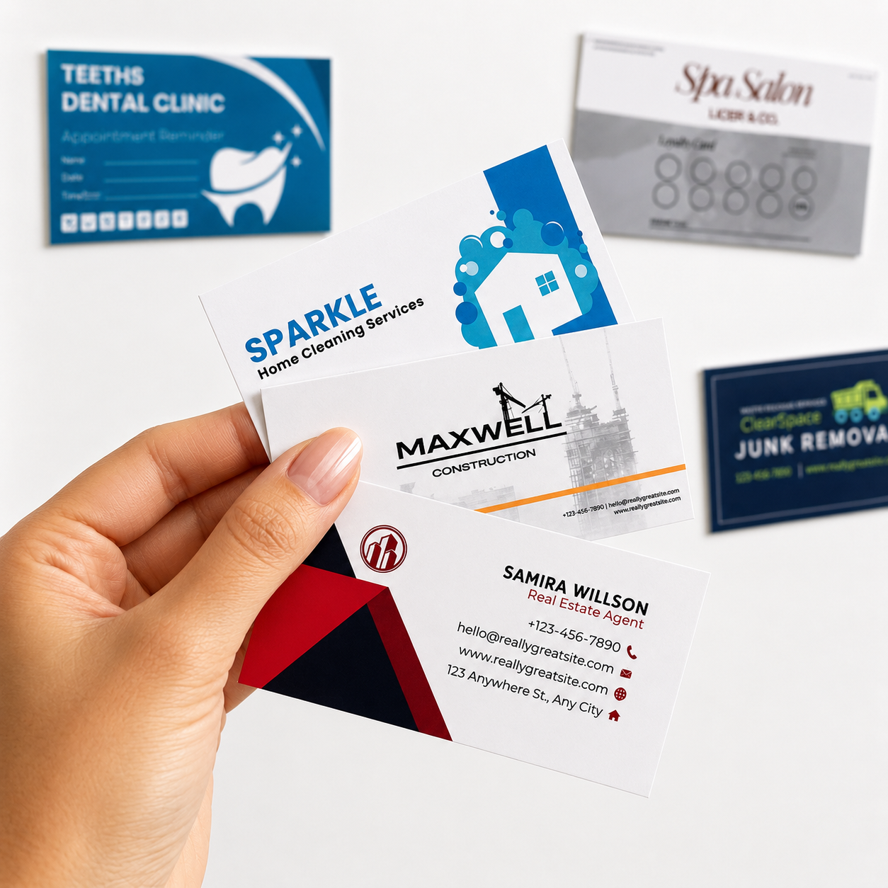 Custom Business Card Magnets | Flexible Magnetic Business Cards