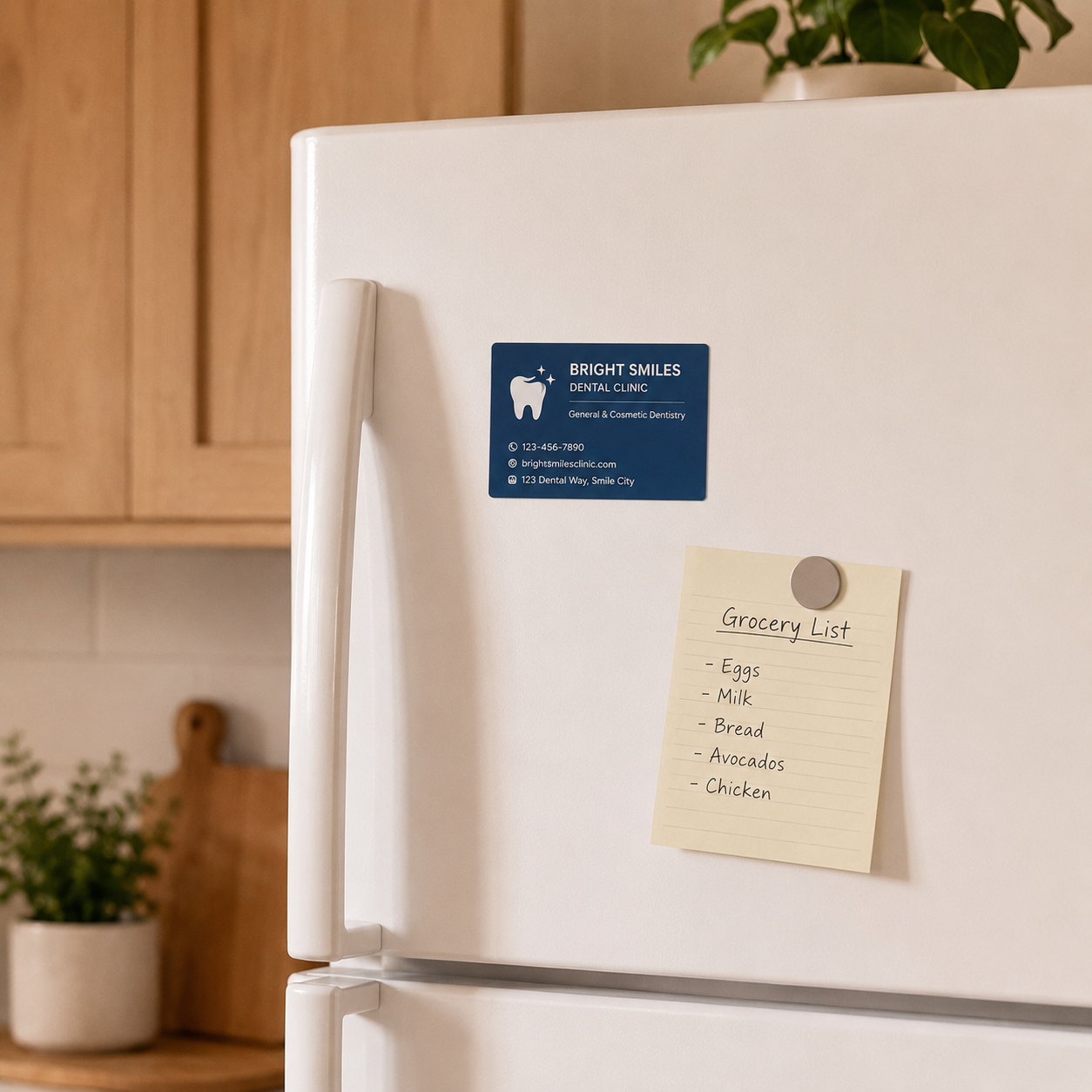 Custom Business Card Magnets | Flexible Magnetic Business Cards