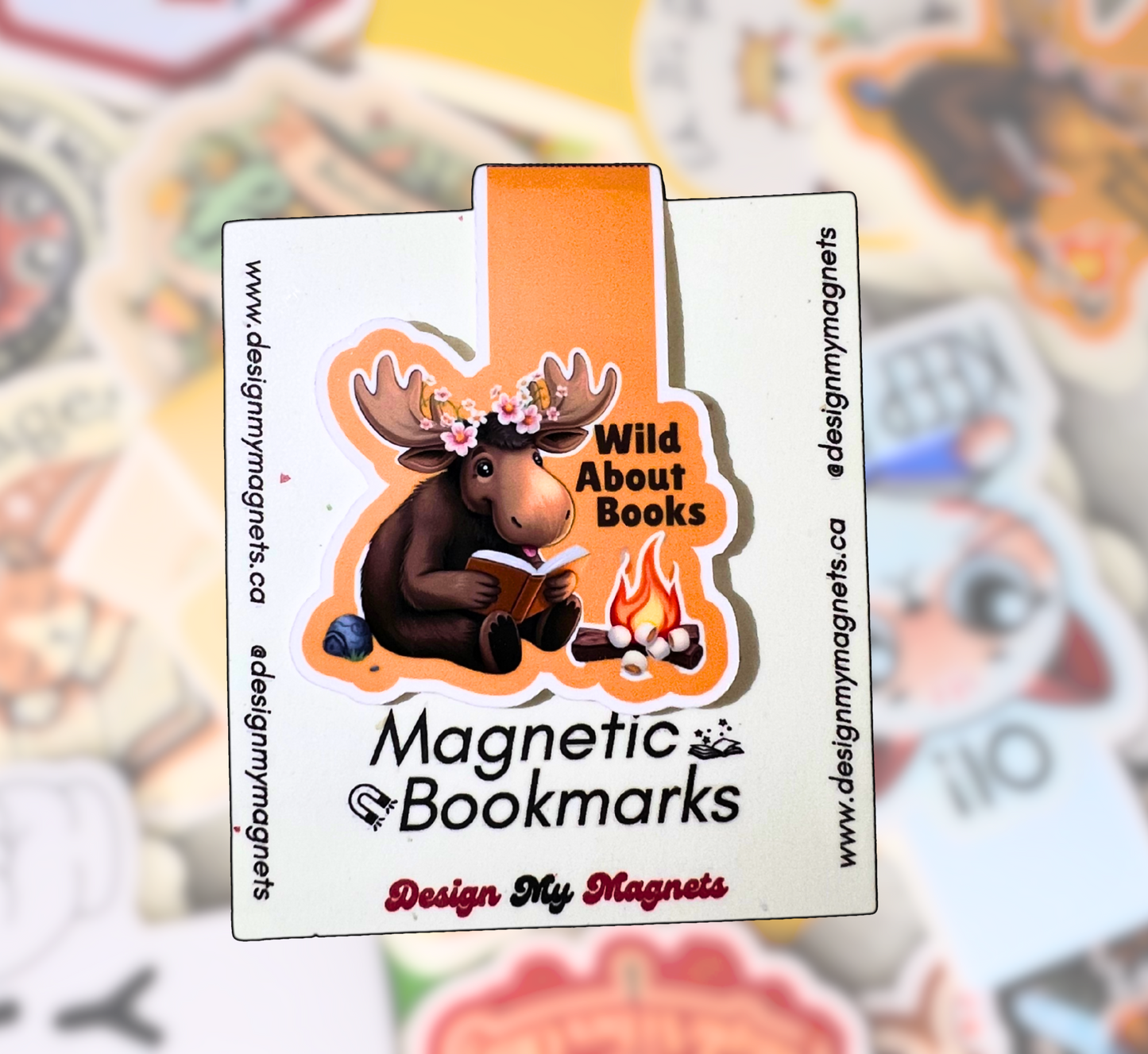 Magnetic Bookmarks | Canada Design Bookmarks for Book Lovers