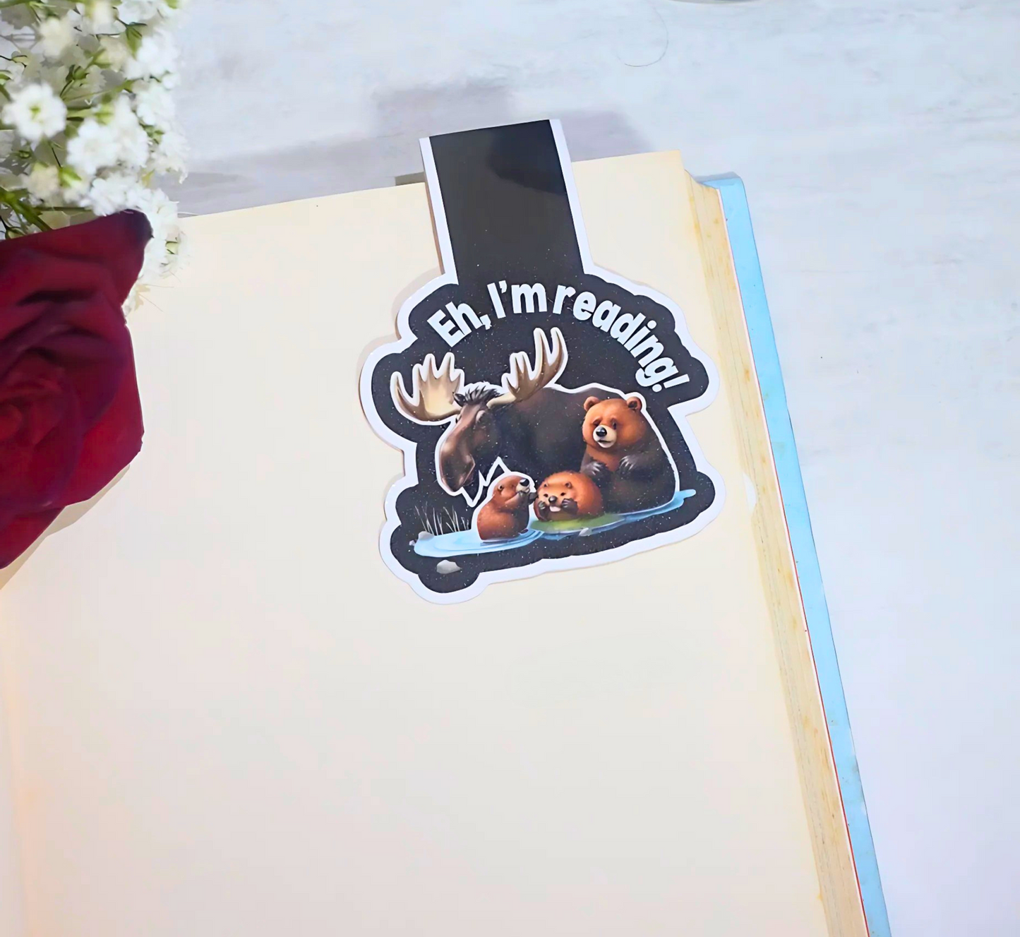 Magnetic Bookmarks | Canada Design Bookmarks for Book Lovers