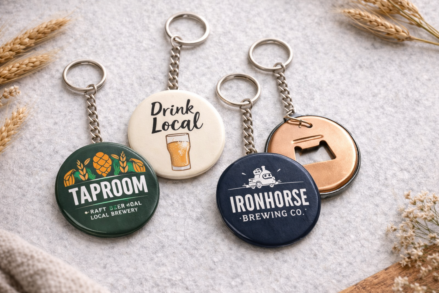 58mm Bottle Opener Keychain – Custom, Personalized for Any Occasion