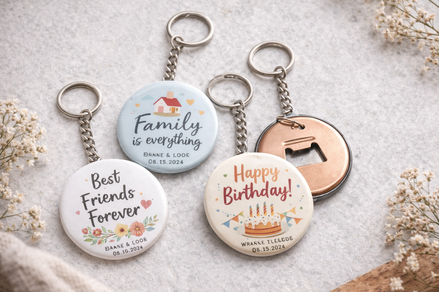 58mm Bottle Opener Keychain – Custom, Personalized for Any Occasion