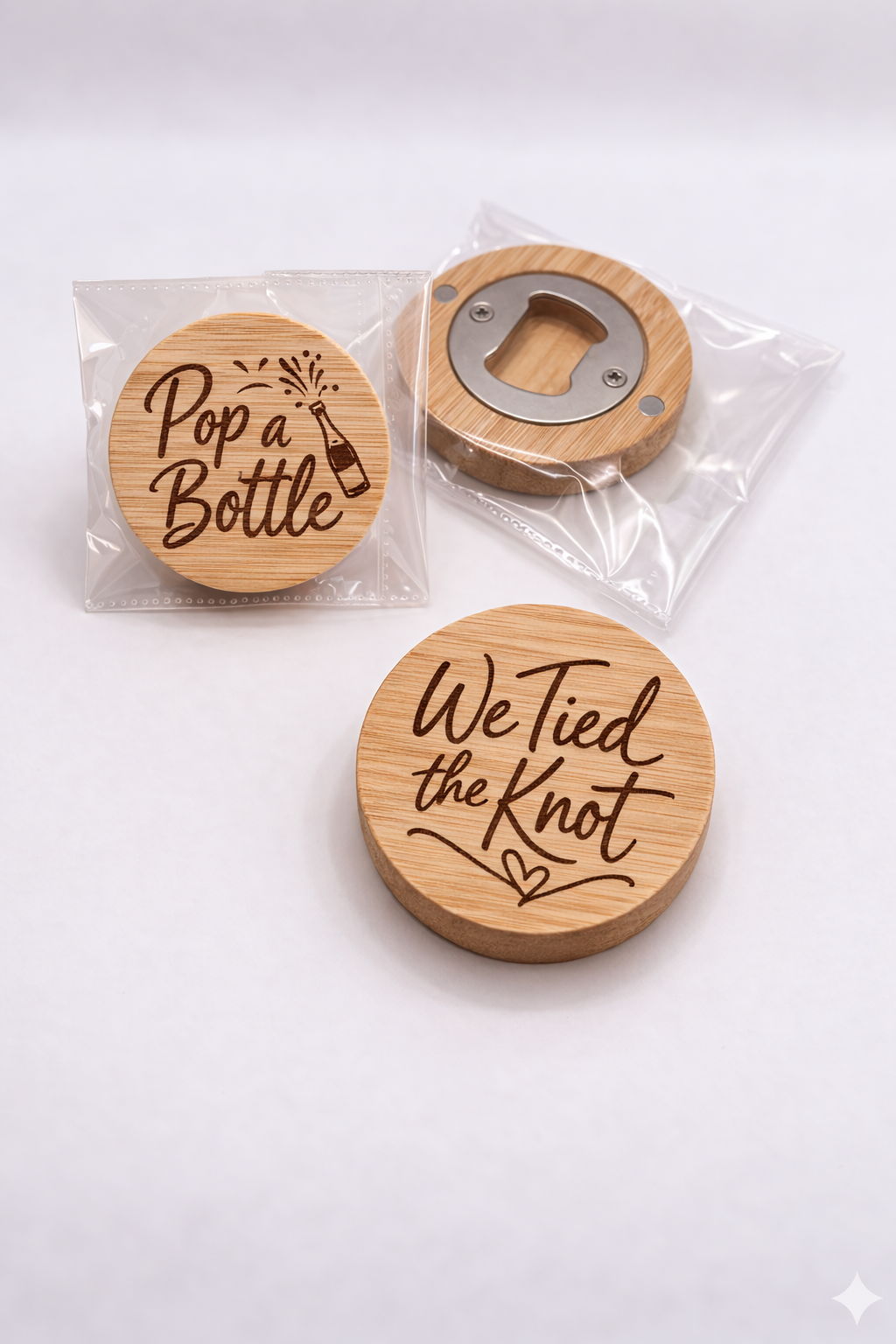 Custom Engraved Wooden Magnetic Bottle Opener