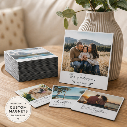 Custom Save the Date Magnets | Wedding Invites | Made in Canada