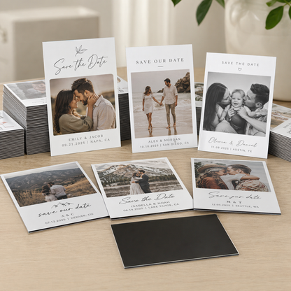 Custom Save the Date Magnets | Wedding Invites | Made in Canada