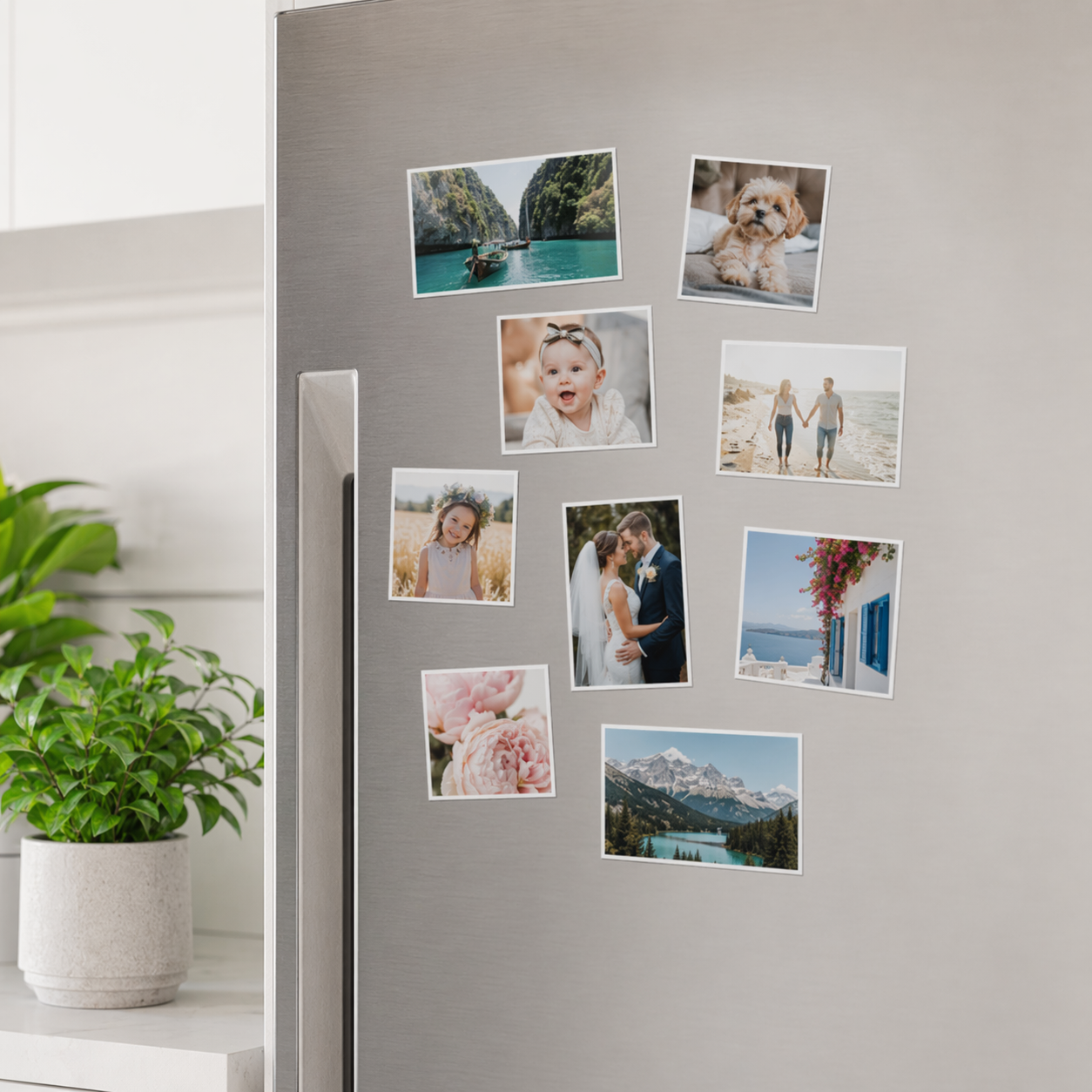 Custom Flexible Photo Fridge Magnets | Personalized Photo Magnets | Canada