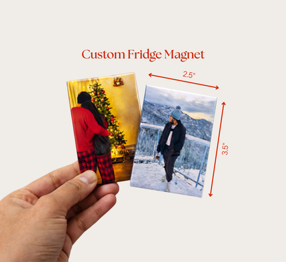Custom Rectangle Button Magnets (2.5" x 3.5") – Personalized Photo Magnets