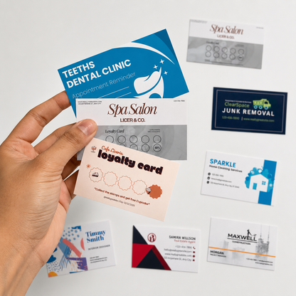 Custom Business Card Magnets | Flexible Magnetic Business Cards