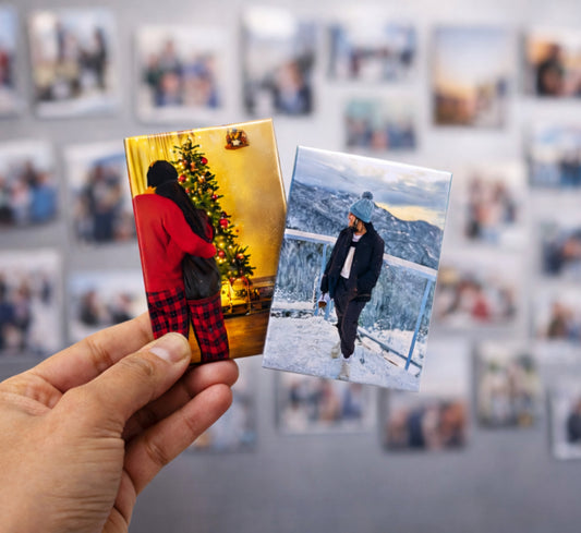 [BOGO] Custom Rectangular Button Magnets (2.5" x 3.5") – Personalized Photo Magnets