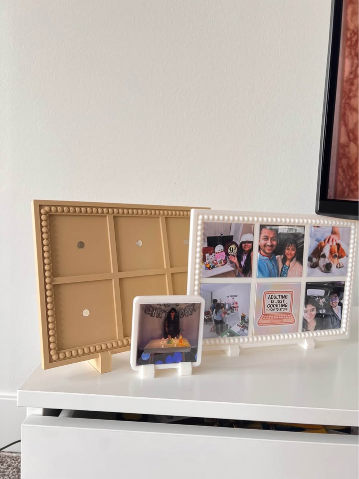 Custom Magnetic 3D Photo Frames | Custom Photo Magnet Frame Set
