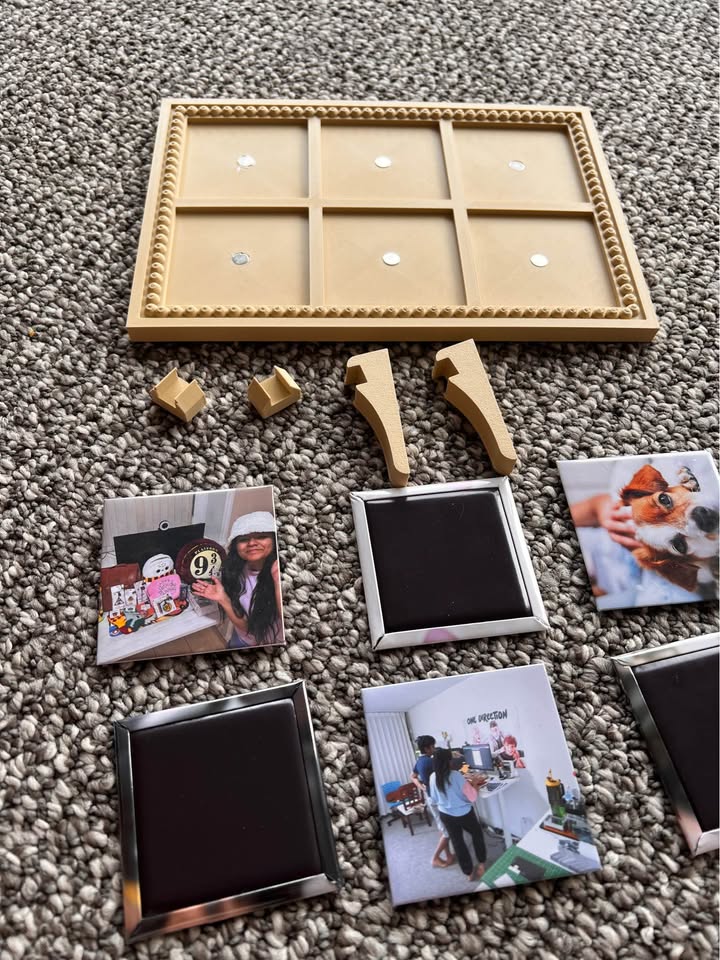 Custom Magnetic 3D Photo Frames | Custom Photo Magnet Frame Set