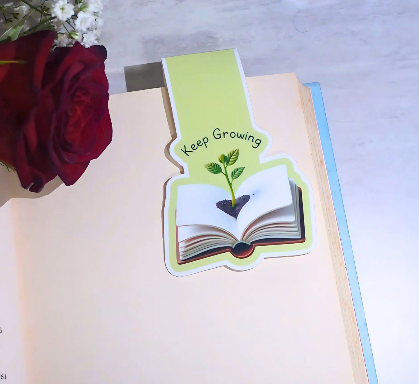 Magnetic Bookmarks | Plant Bookmarks for Book Lovers
