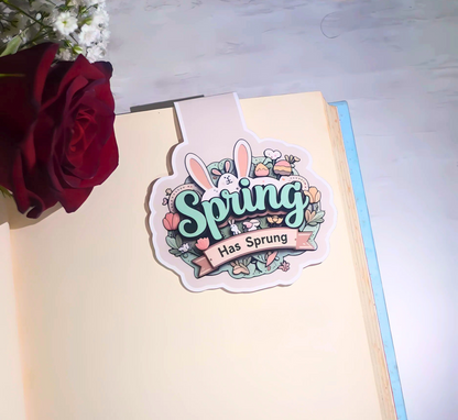Magnetic Bookmarks | Spring Bookmarks for Book Lovers