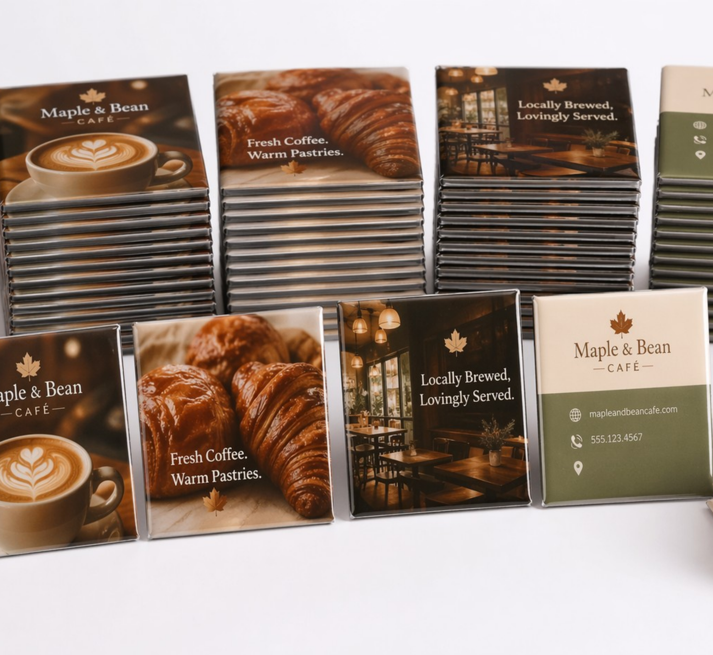 Bulk Custom Rectangle Magnets for Businesses, Events & Creators | 2.5" x 3.5"