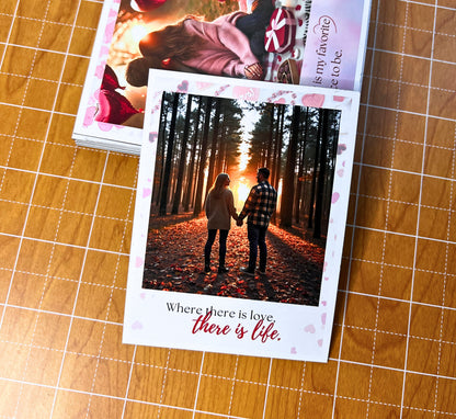 Personalized Couples Photo Fridge Magnets – Custom Anniversary Gifts
