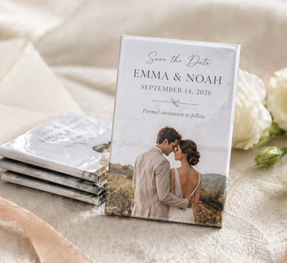 Save The Date Magnets | Custom Wedding Favours Magnets