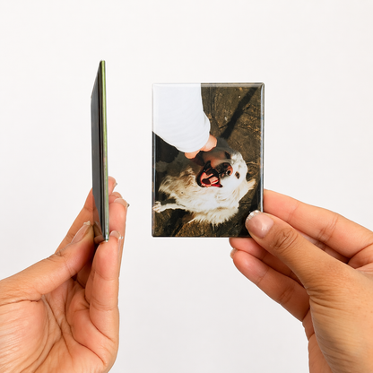 Custom Rectangle Button Magnets (2.5" x 3.5") – Personalized Photo Magnets