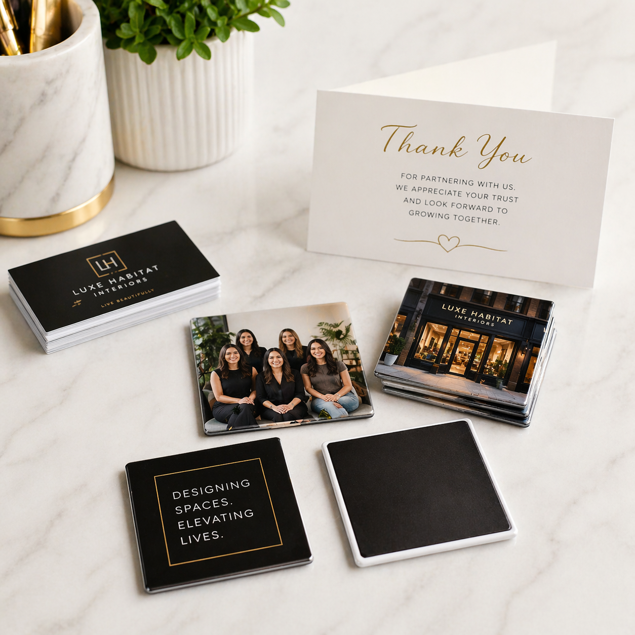 Bulk Custom Square Magnets for Businesses, Events & Creators | 2.5" x 2.5"