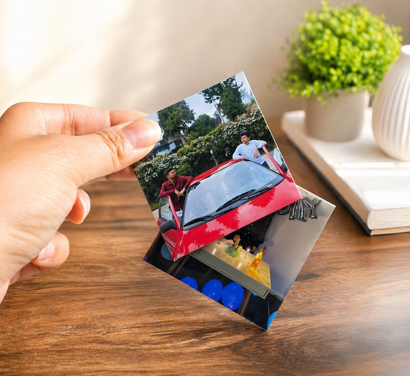 Custom Square Button Magnets (2.5") – Personalized Photo Magnets