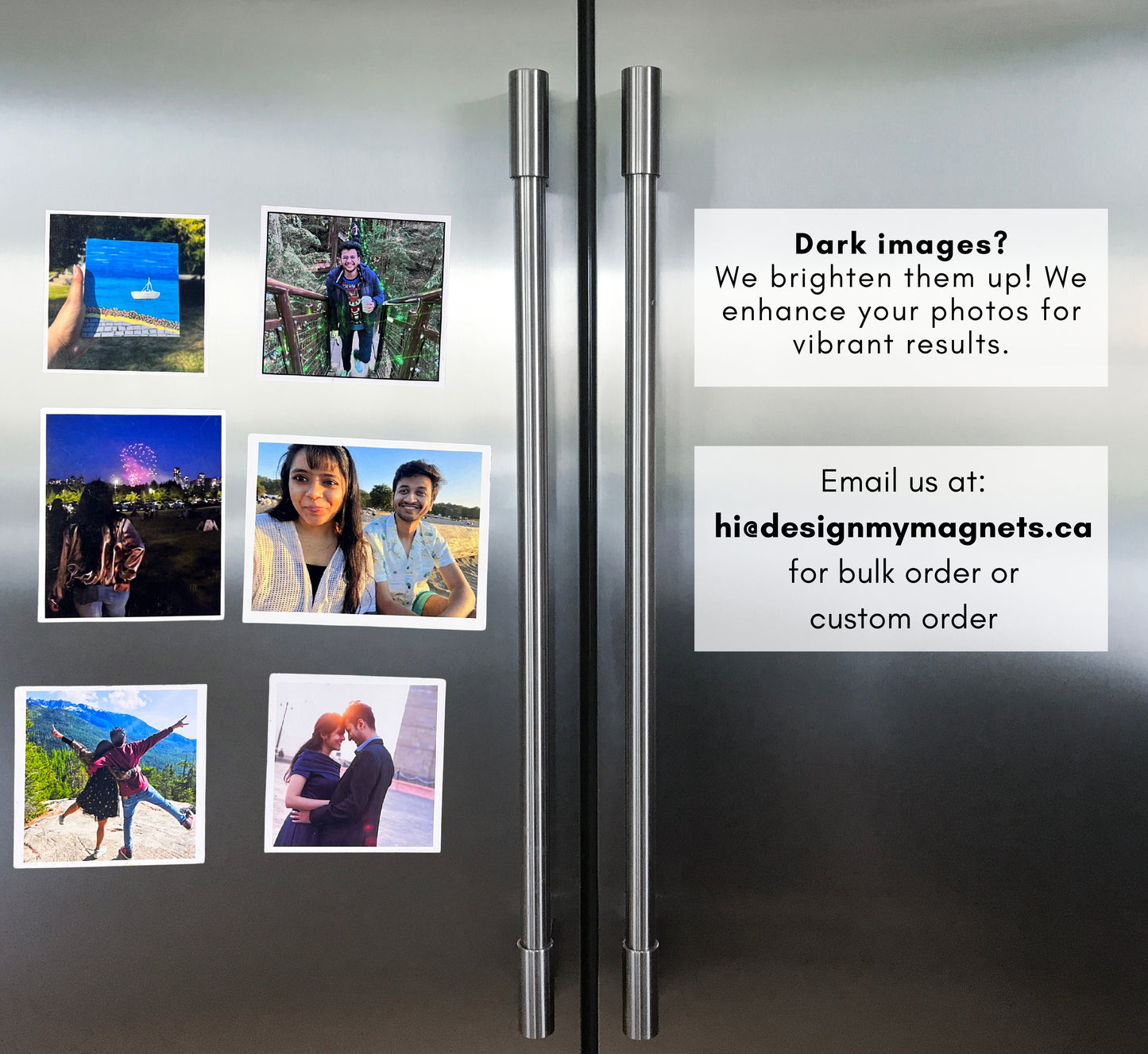 Custom Photo Fridge Magnets | Personalized Photo Magnets